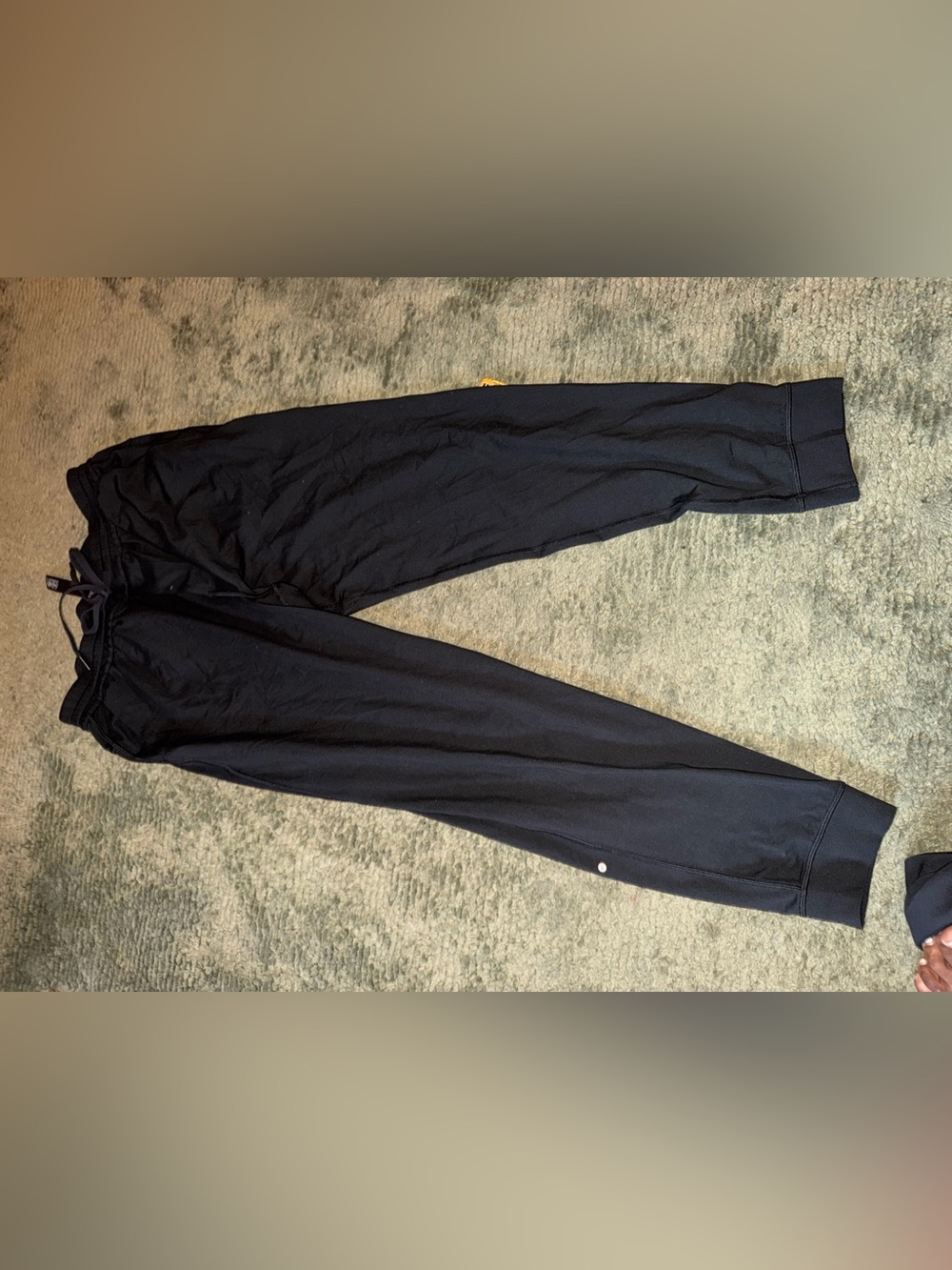 lululemon Men's Black smooth spacer jogger (regular)